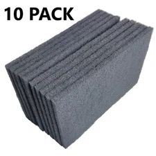 10 GRAY 6" X 9" Scuff Brite Scuffing Pads P800 Fine Grit Abrasive Surface Prep