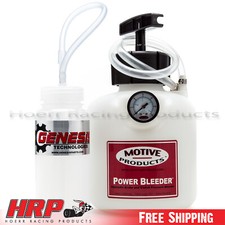 Brake Bleeding Kit With Genesis Bleeder Bottle And Motive 0100 Power Bleeder