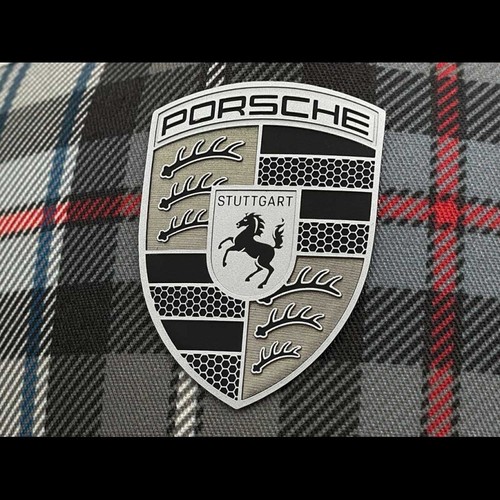 Exclusive PORSCHE 911 Turbo 50Y Collection Turbonite Tartan Baseball Cap / HAT - Picture 5 of 6