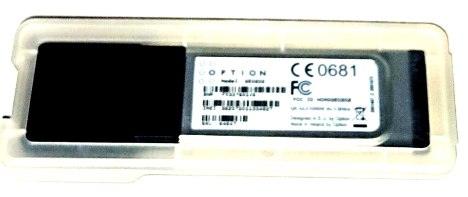 OPTION, LAPTOP CONNECT CARD, QUALCOMM 3G CDMA, CE0681, FC, GE0202, PRE-OWNED - Image 3 of 4