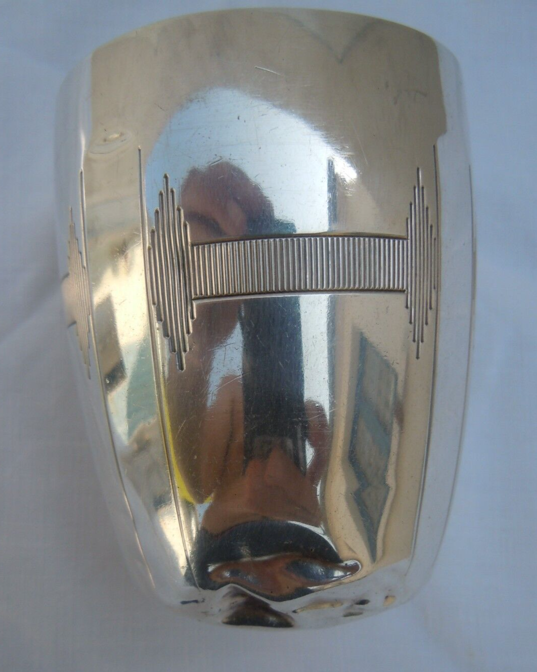 Timbale argent massif timbale gobelet baptême poinçon Mercure orfèvre