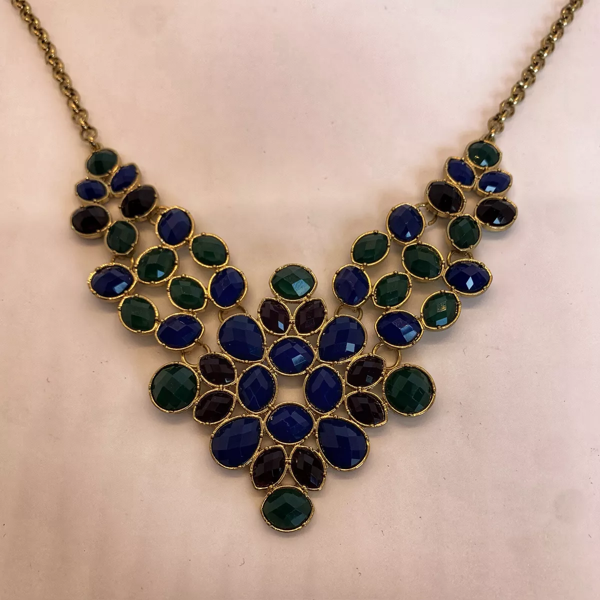 Bib style deals necklace