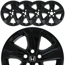 4 Fit Honda Crv Lx 2017-2022 Black 17 Wheel Skins Snap On Rim Covers Hub Caps