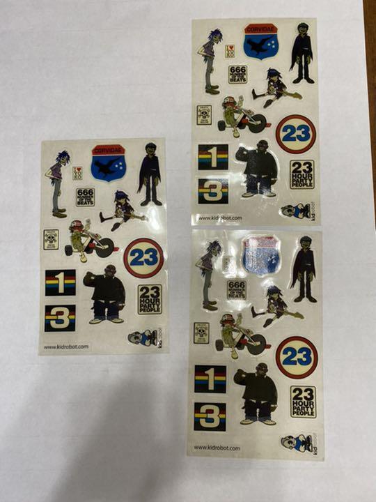 Gorillaz kidrobot Red Edition 4 body set | eBay