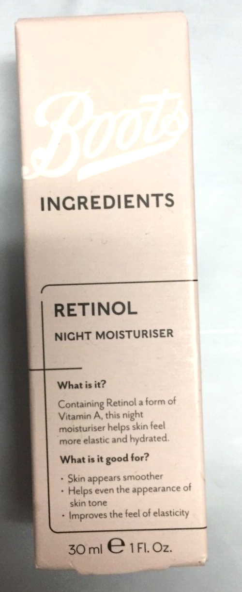 The Boots Company Retinol Night Moisturizer 30 ml/1 Fl. Oz. eBay