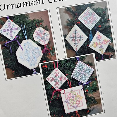 Seba Designs Ornament Collection Blackwork Christmas Patterns
