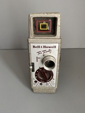 Vtg Antique Collectible Bell  Howell Sun Dial 220 8mm Movie Camera Two Twenty