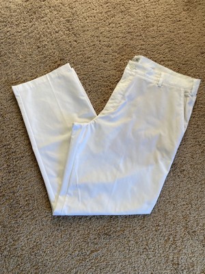 adidas white golf pants