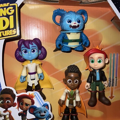 Star Wars Young Jedi Adventures Jedi Hero Collection 4pk New | eBay