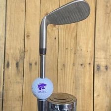 Kansas State Wildcats Beer TAP HANDLE Taylor Made Iron Golf Club & K State Ball