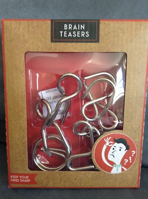 MERCHSOURCE, LLC BRAIN TEASERS - BRAND NEW IN BOX