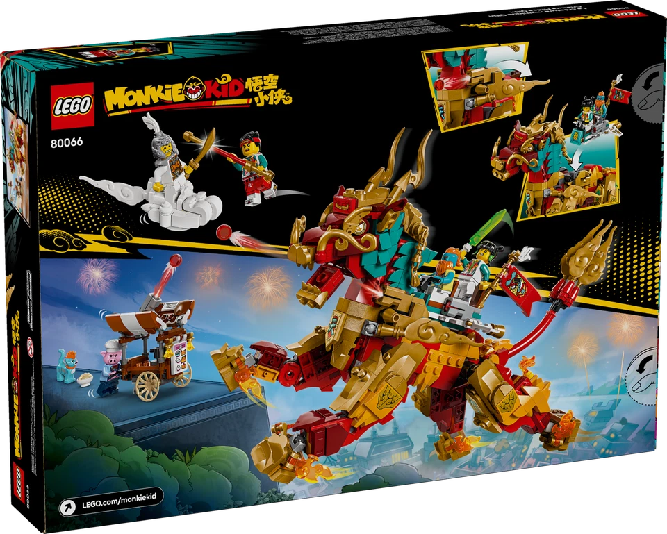LEGO Monkie Kid Mythical Creature Qilin Set 80066 New & Sealed FREE POST - Image 2 of 4