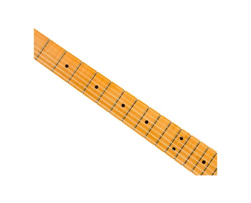 CUSTOM Squier Classic Vibe Starcaster Natural Fixed Bridge HH Pickups - Picture 2 of 5