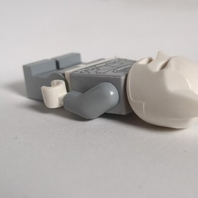 Lego DC Super Heroes Minifigure Arctic Batman From Set 76000 no cape