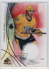 2024-25 Upper Deck SP Game Used Red Jersey Thomas Novak #24 f7a