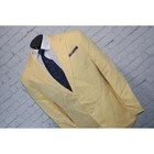Banana Republic Summer Blazer Men 46L Slim Fit Linen Blend Two Button Sport Coat