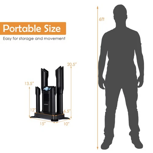 Costway Shoe Boot Dryer - Thumbnail 3