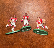 Vintage 49ers Steve Young, Jerry Rice, Merton Hanks NFL Action Figurines Footbal