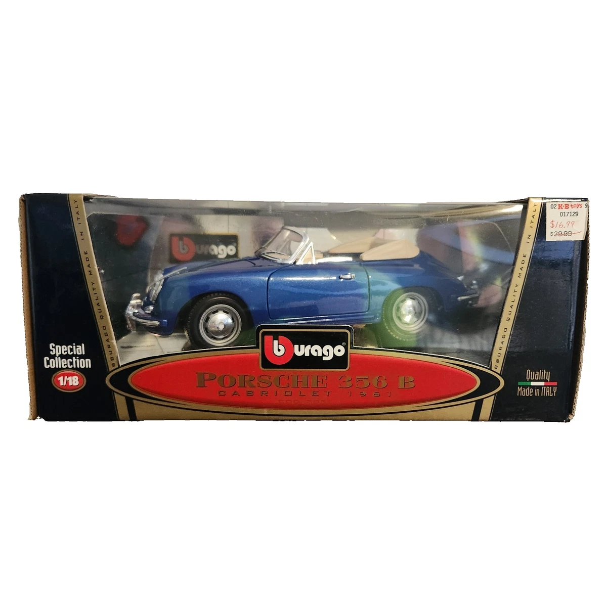 Bburago 1:18 1961 Vehicle Year Vintage Manufacture Diecast Cars