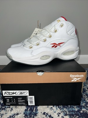Reebok Question Mid Size 10 Dr. J Edition