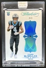 2025 Panini Flawless Tetairoa McMillan Anniversary Aquamarine RC #/3 Panthers
