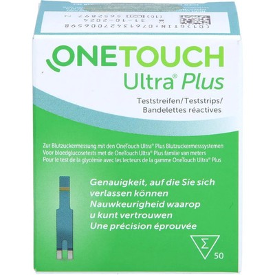 One Touch Ultra Plus Teststreifen 1X50St - PZN 18469973