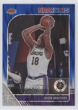 2019 Panini NBA Hoops Premium Stock Blue Flash Prizm 6/49 Dion Waiters #99 5tr