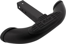 Black Steel Hitch Step, Fits 1.25" and 2" Receivers Bull Series universal