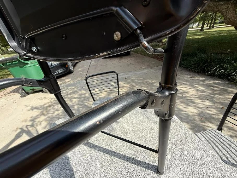 Vintage Mid Century Hamilton Cosco Folding Card Table & Chair Set - Image 4 of 4