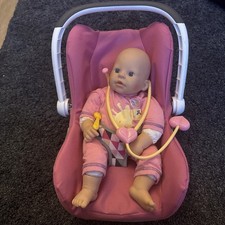 Baby Chou Chou Doll With Clothes And Car Seat