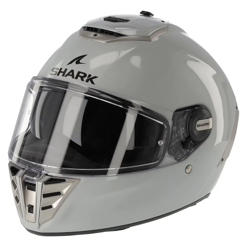 Shark Spartan RS Blank White Silver, photo 2 of 7