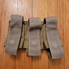 Blackhawk Tactical Gear Grenade Pouches 3 Pouch Khaki MOLLE Combat Military 90s