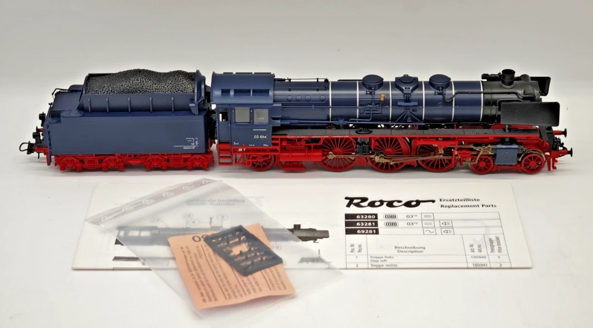 Roco H0 69281 Schlepptenderdampflok BR 03 1014 digital Sound neuwertig ohne OVP