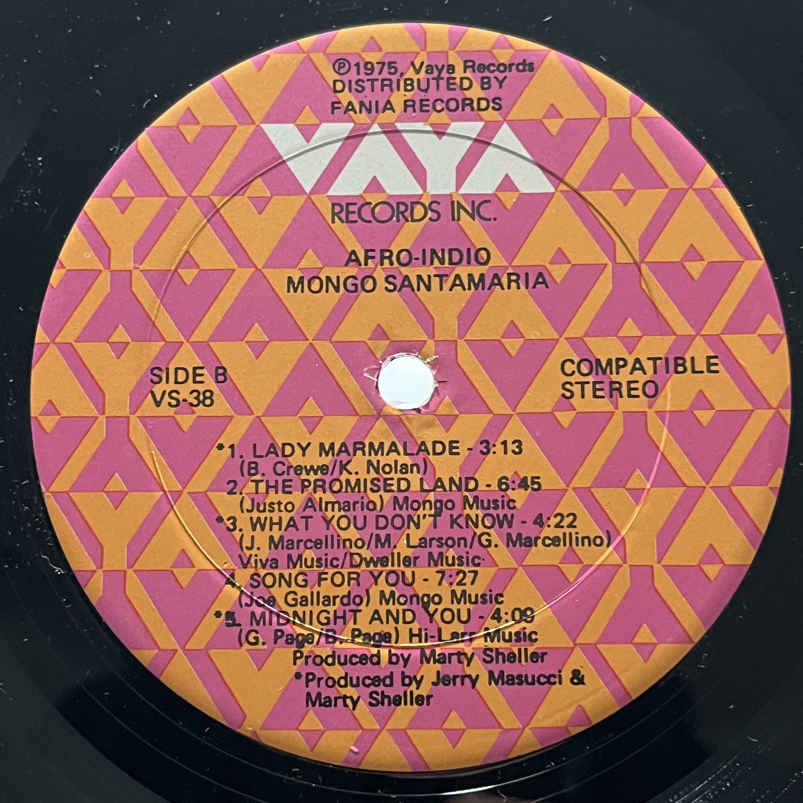 Jazz, Latin Mongo Santamaria - Afro-Indio Vaya Records, Vaya Records
