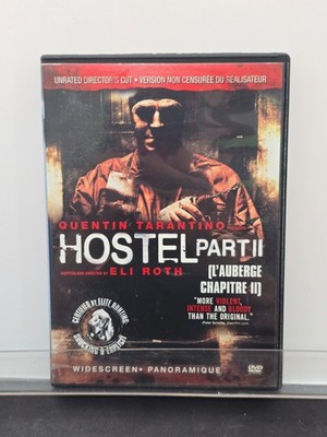 Hostel Part II (DVD, NEW) Unrated Director's Cut. Quentin Tarantino, Eli Roth