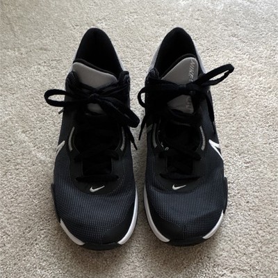 Nike Renew Elevate 3 Men's Low Top Lace-Up Basketball Sneakers Black/Grey/White