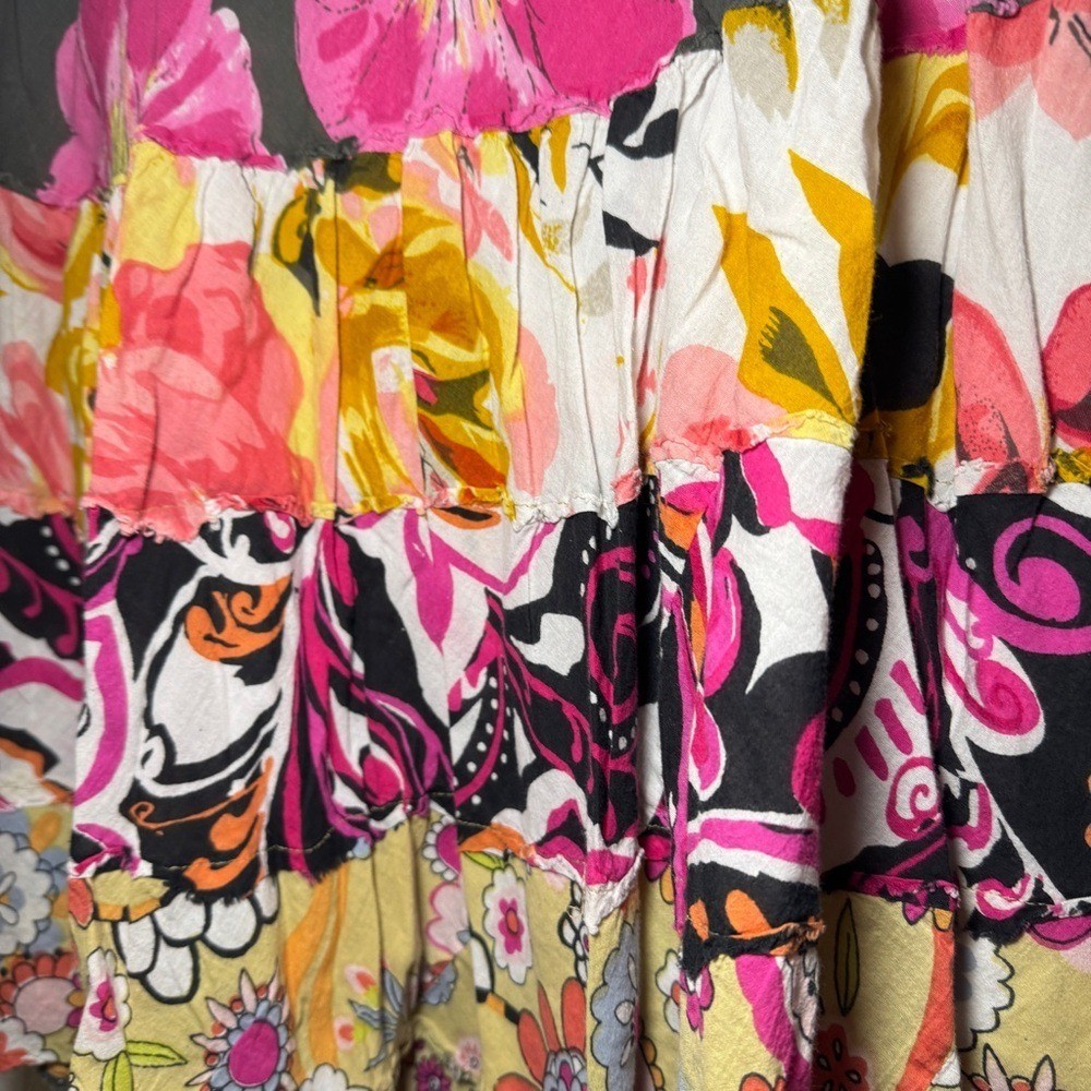 Cato Patchwork Fairy Whimsy Boho Cottagecore Skir… - image 4