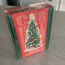 Christmas Tree Building Blocks 1102 pc Set LED LIGHT Mini Family FuN Gift New