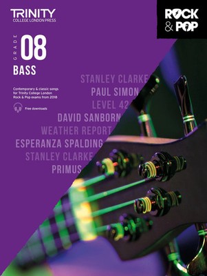 Trinity College London Rock & Pop 2018 Bass Grade 8 | Broschüre | Englisch