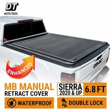 Enhanced Tonneau Cover MB Retractable For 2020-2026 Sierra 2500/3500 6.8ft Bed