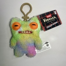 MUNCH MUNCH Tie Dye FUGGLER KEYRING Funny Ugly Monster CATCH ME Butt-On 5/6/25