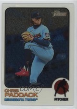 2022 Topps Heritage High Number Chrome 376/999 Chris Paddack #583 0bg1