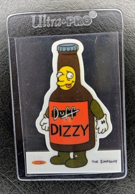 1996 Tempo The Simpsons Down Under Seven Duffs Die Cut - DIZZY #7D 3 /2500