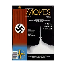 SPI Moves Magazin  #61 "NATO, Nukes & ___s, Men at Arms, Force Eagle's W Mag VG