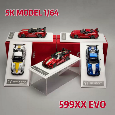 SK MODEL 1/64 Ferrari 599XX EVO alloy car model ornaments