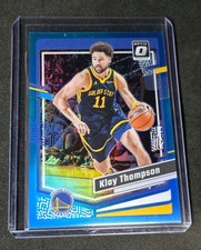 2023-24 Panini Donruss Optic Aqua Prizm 162/249 Klay Thompson #189 Warriors 