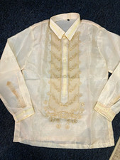 Men?s Embroidered Barong Tagalog - XL