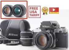 2Lens MINT /Final Late Nikon F2 Photomic AS DP-12 Ai 50mm f1.4 28mm f2.8 JAPAN