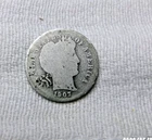 1907 S SILVER BARBER DIME