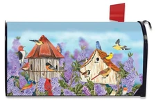 Briarwood Lane Birds and Lilacs Spring Magnetic Mailbox Cover